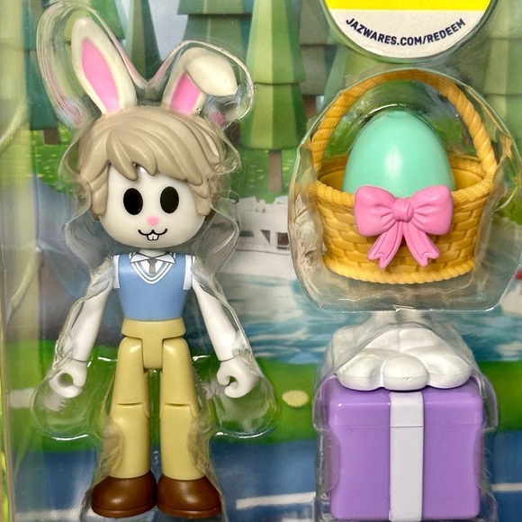 ROBLOX DevSeries Brookhaven SPRING SURPRISE Lily Harry Figures Virtual Code NIB - Picture 2 of 4